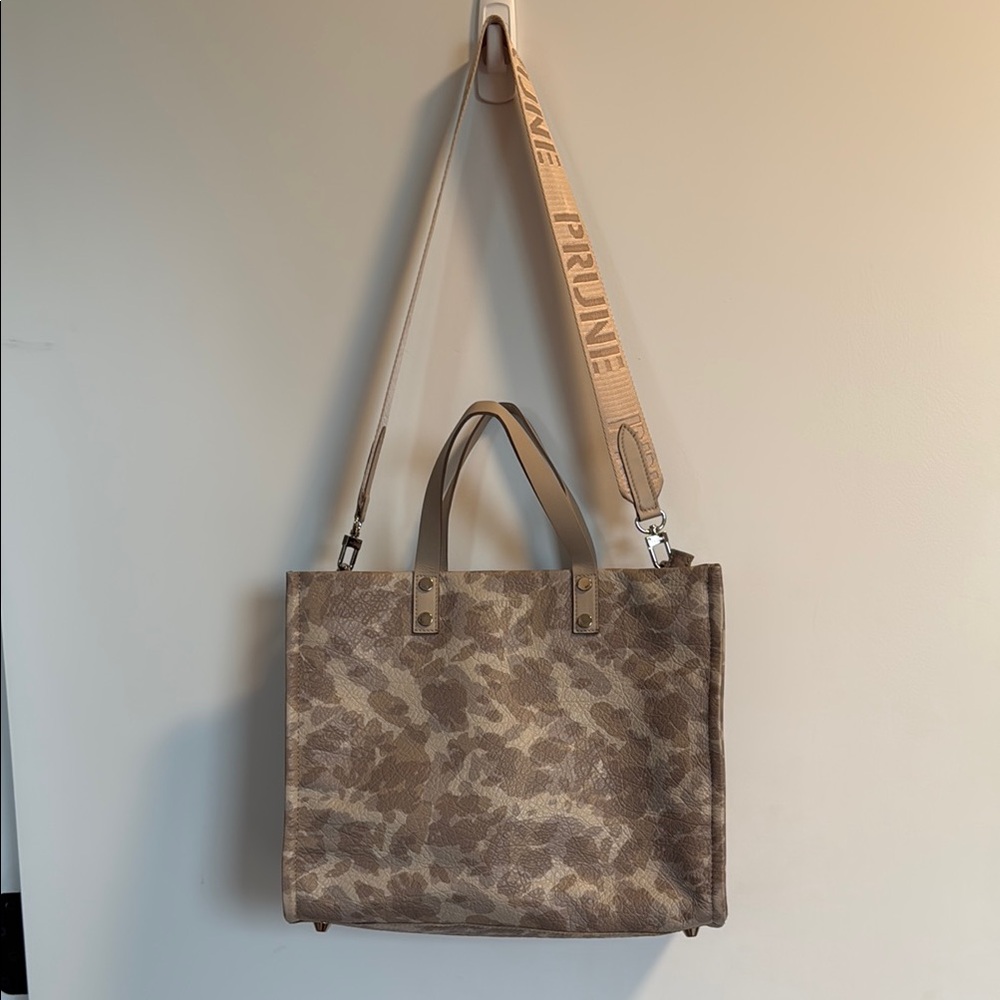 Nude Camouflage Tote Bag in shades of brown
